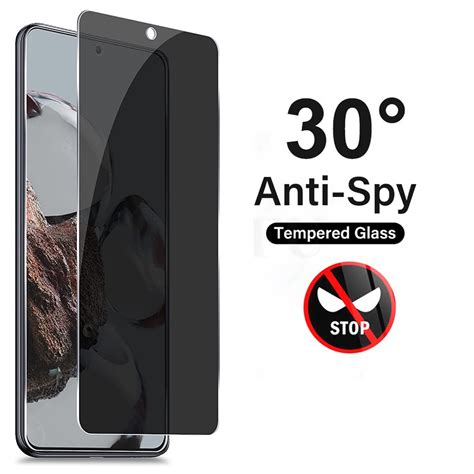 Vidro Anti Espionagem Temperado Para Xiaomi 12T Pro Filme Protetor De