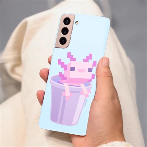 Tok Kompatibilis A Samsung Galaxy S Fe Modell Cute Axolotl Minecraft