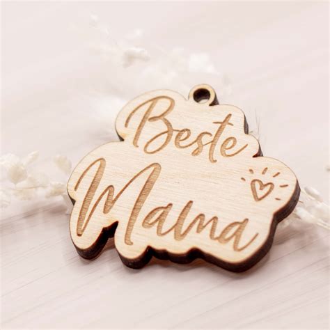 Mini Geschenkanhänger Beste Mama frau kopfkino de