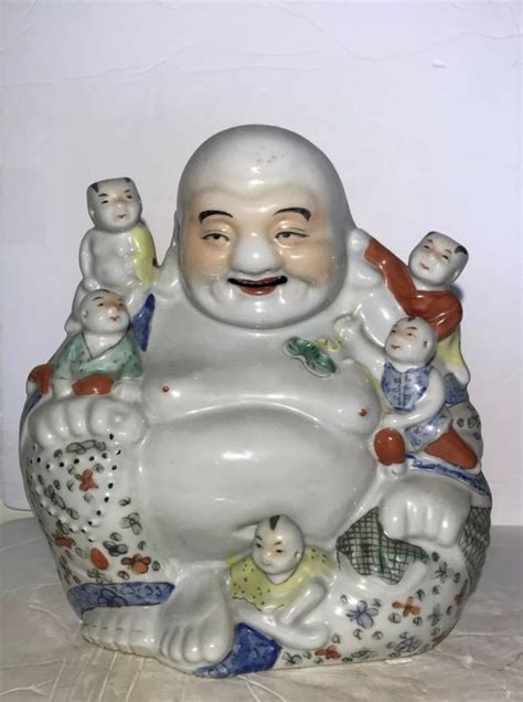 Statue 500 Famille Rose Porcelain Buddha Antique Catawiki