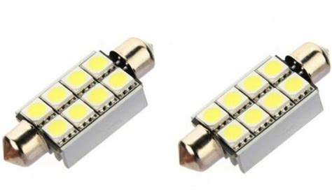 Ampoules C W Led Mm Canbus Blanc K Lampes Navettes Smd Auto Ebay