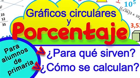 Gráficos Circulares Y Porcentaje Para Alumnos De Primaria Youtube