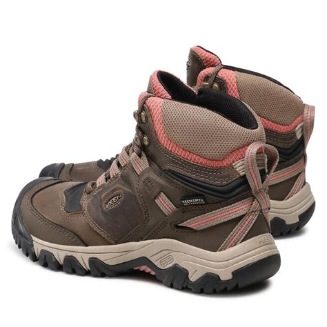 Scarpe Da Trekking Keen Ridge Flex Mid Wp W Marrone Escarpe It