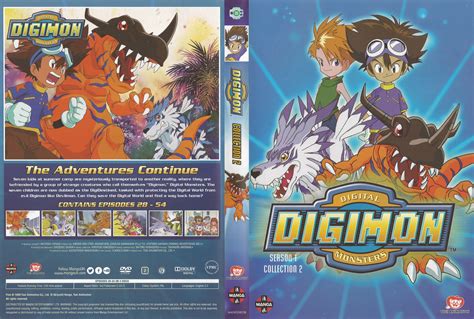 UK Digimon Season 1 DVD Collection Scans Breakdown And Overview