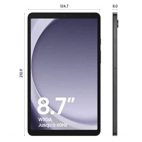 Tablette Samsung Galaxy Tab A Go Go Wifi Anthracite Electro