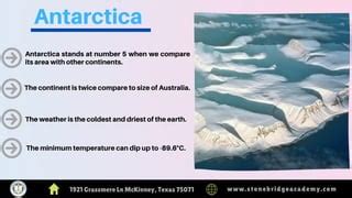 Antarctica interesting facts for kids | PPT