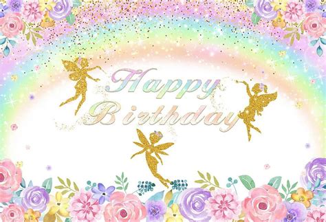 Butterfly Birthday Backdrop Spring Floral Girls Birthday Photo