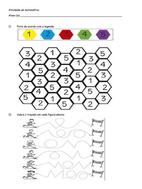 Atividade Adaptada De Matematica 6 Ano - Atividade Adaptada 6º Ano - Matemática | PDF