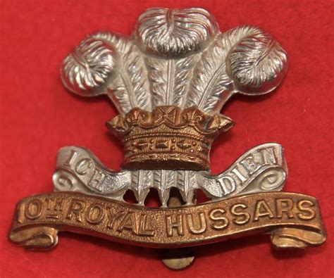 British Army Badges 10th Hussars Cap Badge