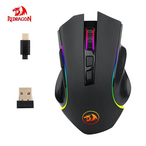 Recarreg Vel Sem Fio E Usb Fio Mouse Ergon Mico Gaming Mice