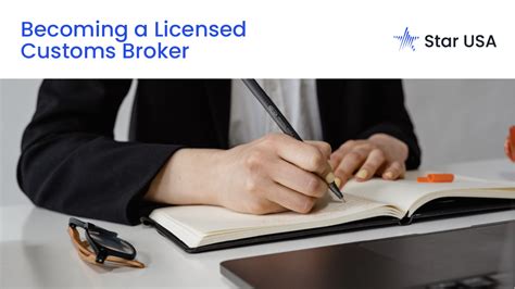 Becoming A Licensed Customs Broker Star Usa Inc