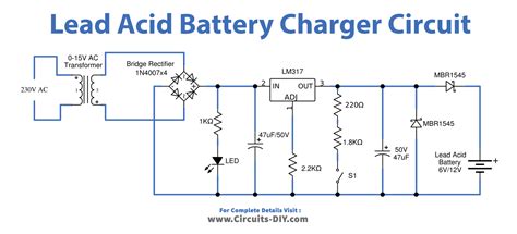 Lead Acid Battery Charger Circuit