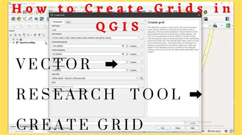 How To Create Grids 100 X 50 In Qgis Youtube