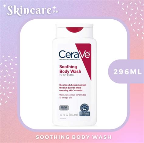 Cerave Soothing Body Wash 296ml Lazada Ph