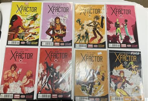 Marvel ALL New X Factor 1 18 Comic Book SET Comic Books Modern Age