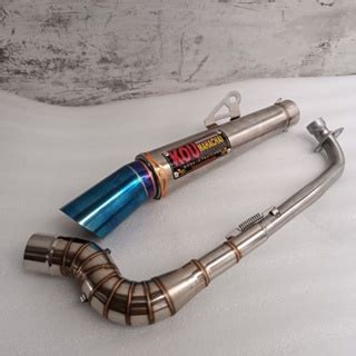 Open Spec Pipe High Mount Daeng Sai4 Wave 110xrm 125 Smash Raider J