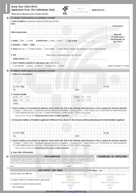 Kyc Questionnaire Template Obtain The Required Information About Your