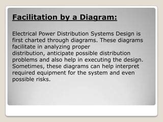 Electrical Power Distribution Systems Design | PPT