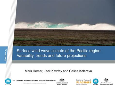 PPT - Surface wind-wave climate of the Pacific region: Variability ...