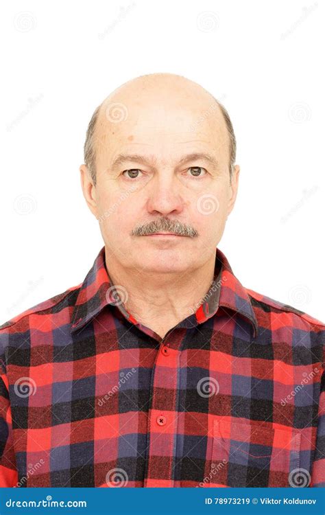 Portrait Pour Le Passeport Image Stock Image Du Chemise 78973219