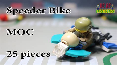 Lego Speeder Bike Moc 25 Pieces Youtube