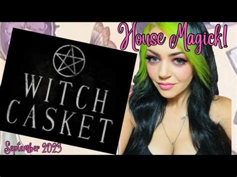 Unbox My September House Magick Witch Casket Box With Me Youtube