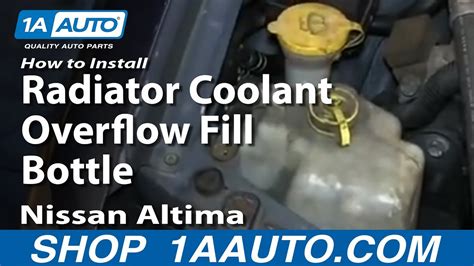 How To Remove Coolant Reservoir Nissan Altima