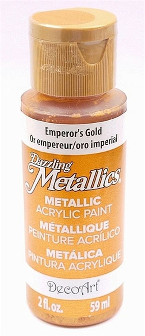 Dazzling Metallics EMPERORS GOLD Metallic Finish Acrylic Paint Art