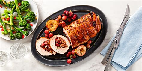 Crown Roast Of Pork With Orange Pomegranate Glaze West IGA