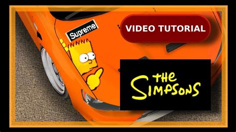 How To Simpsons Peeking Bart Bad Finger Car Parking Multiplayer