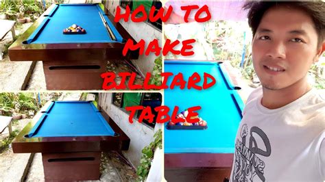 How To Make Billiard Table Diy Youtube