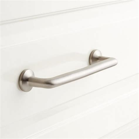 Orvin Brass Flat Round Cabinet Knob Signature Hardware