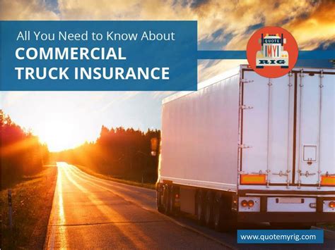 Ppt An Ultimate Guide On Commercial Truck Insurance Powerpoint