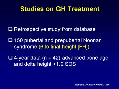 To Treat Or Not To Treat Short Stature In Noonan Syndrome Transcript