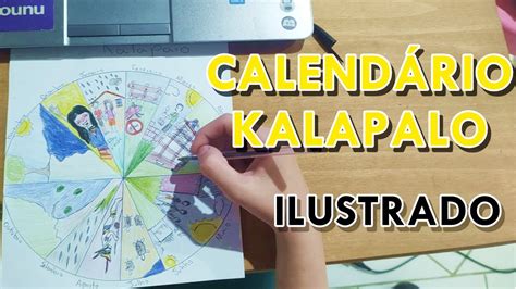 CALENDÁRIO INDÍGENA KALAPALO ILUSTRADO YouTube