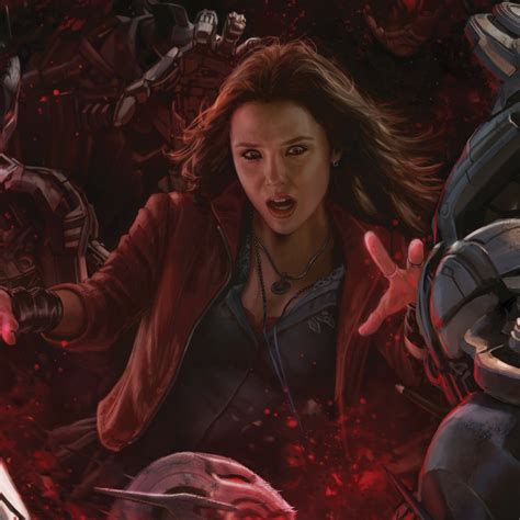 Download Scarlet Witch Elizabeth Olsen Movie Avengers Age Of Ultron