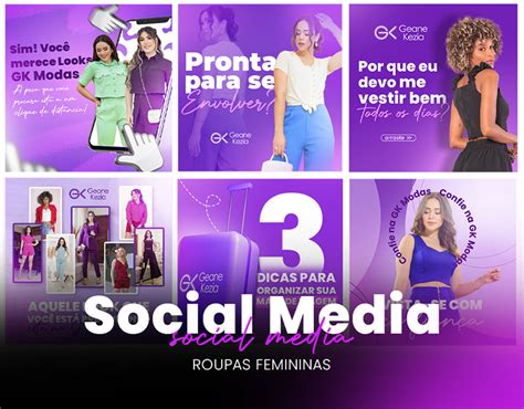 Social Media Moda Feminina On Behance