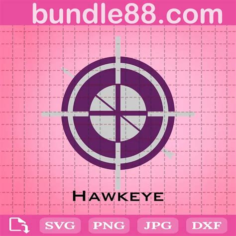 Hawkeye Logo Svg SVG PNG DXF EPS Digital Download November 2024