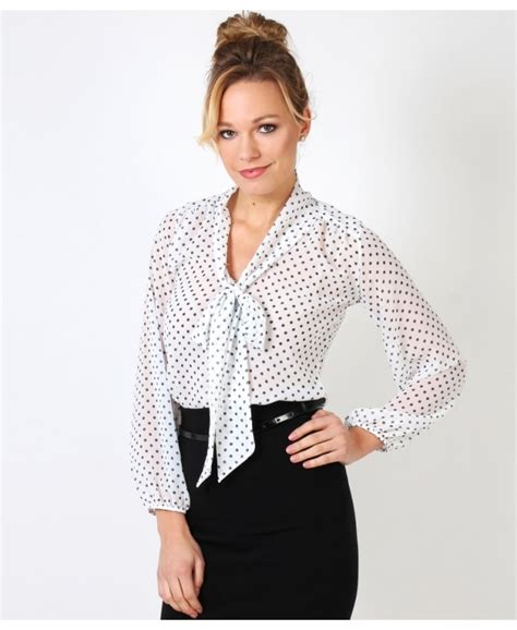 Shop For Womens Polka Dot Shirts And Blouses Krisp