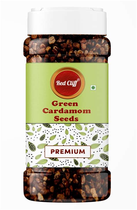 Red Cliff Premium Green Cardamom Seeds Elaichi Dana Natural Organic