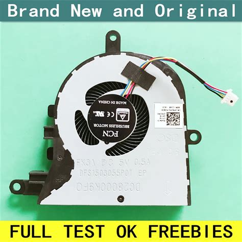 New Laptop Cpu Cooling Fan Cooler Pc For Dell Latitude L E