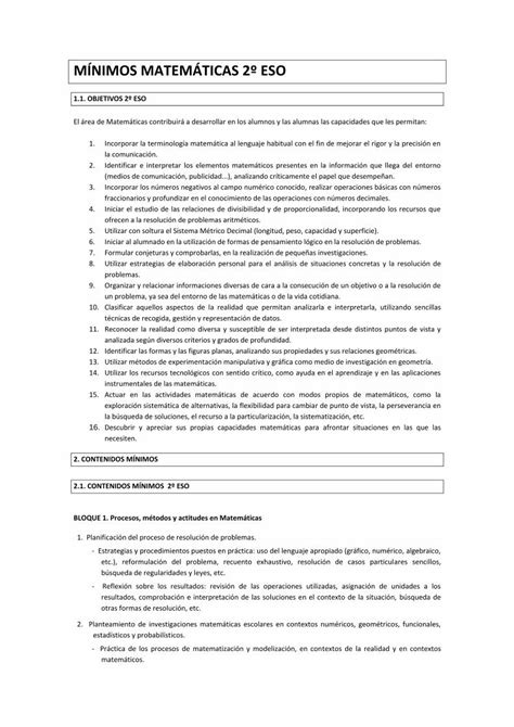 Pdf M Nimos Matem Ticas Eso Colegionobelis Razonamiento Y