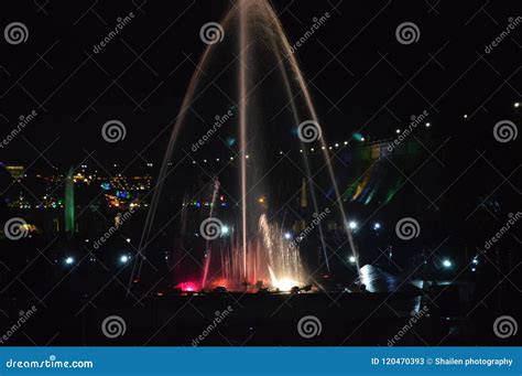 Brindavan Gardens, Krishnarajasagara Dam, Mysore, Karnataka Stock Image ...