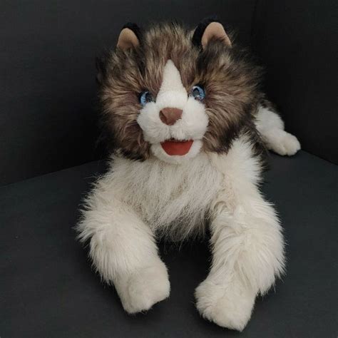 Folkmanis Ragdoll Cat Full Body Puppet Plush Stuffed Realistic Life