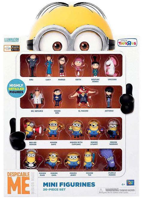 Despicable Me Minion Made Mini Figurines 20 Piece Set Exclusive 2 Think