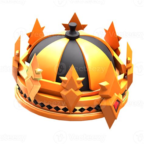 Gold Crown 3d Icon 43988007 Png