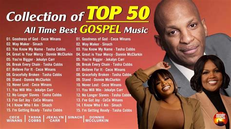 Top 50 Best Gospel Music Of All Time GOODNESS OF GOD CeCe Winans