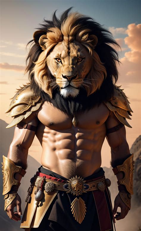 Download Lion, King, Warrior. Royalty-Free Stock Illustration Image ...