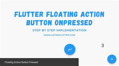 How To Use Flutter Floatingactionbutton Onpressed Flutter Easy Guide