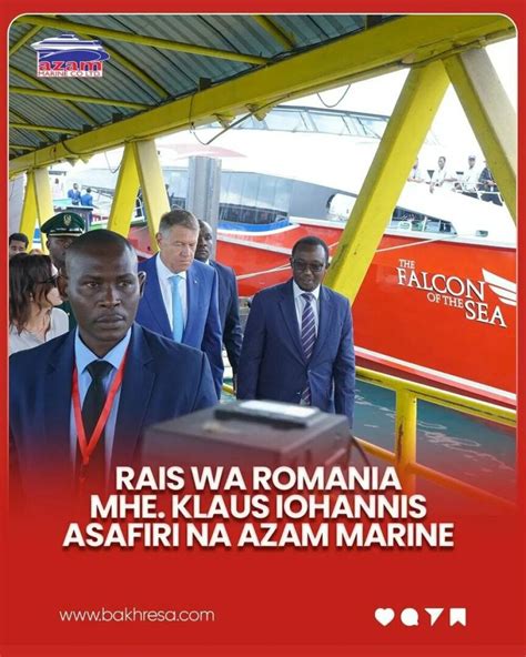 Cum Au Ap Rut Klaus I Carmen Iohannis N Presa Din Tanzania